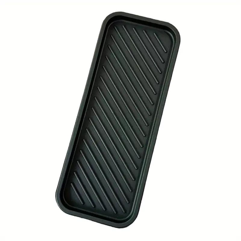 1pc Silicone Sink Protector Mat - Waterproof Splash Tray, Soap Holder & Drainer, Bathroom/Kitchen Storage Guard