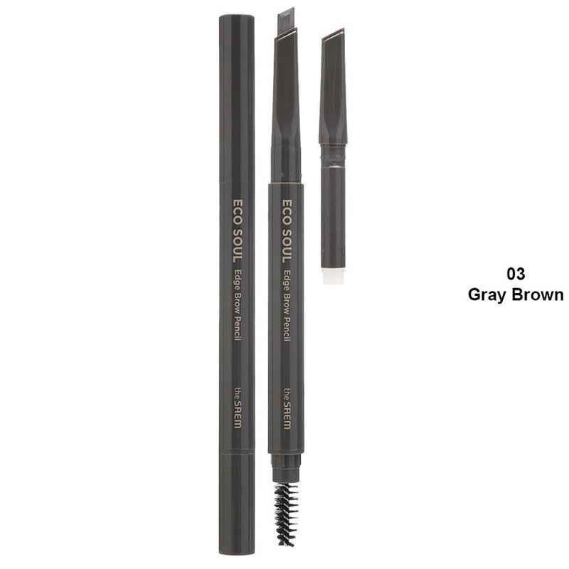 The Saem Eco Soul Edge Brow Pencil Set - 3 Colors
