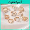 Modern Chic Pearl Ring With Electroplated Finish For Trendy Female Accessories