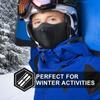 Fluffy Fleece Ear Cover Windproof Face Bandana Motorcycle Face Mask  Winter Hiking