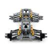 MOC 4WD Independent Suspension Differential Chassis Steering Axle Building Blocks Four-wheel Drive Tech Car Parts Toys Kids Gift