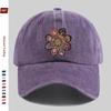 Pc Vintage Paisley Mandala Print Baseball Cap for Women  Men  Adjustable Trucker Hat with Buckle Strap Lightweight Suitable