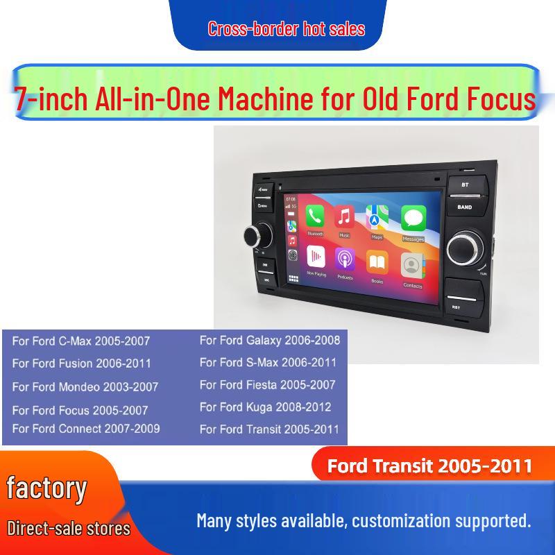 Машина в стиле Ford с ОС LINUX, Международная версия, с поддержкой Apple CarPlay Black