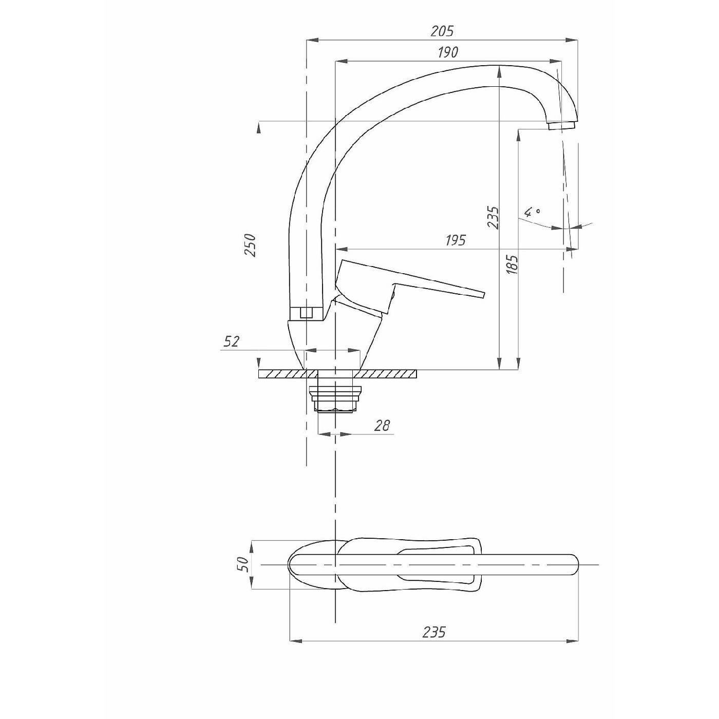 

Kitchen Faucet Fauzt Fzs-863-129