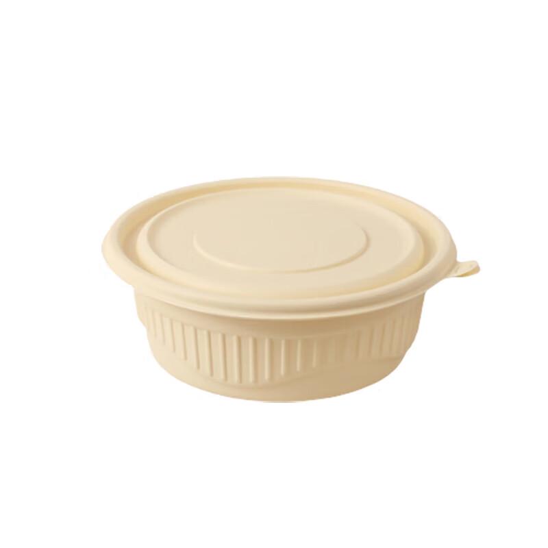 Ronghe Biodegradable Corn Starch Disposable Round Bowl