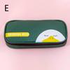 Creative Stationery Box Student Cute Simple Bag Zipper Oxford Cloth Cartoon Large Capacity Pencil Case School Supplies