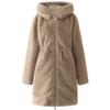 Fashion Winter Coat Female Long Parkas Hooded Can Be Worn On Both The Inside and Outside Loose Thick Warm Women's Faux Fur Jackets