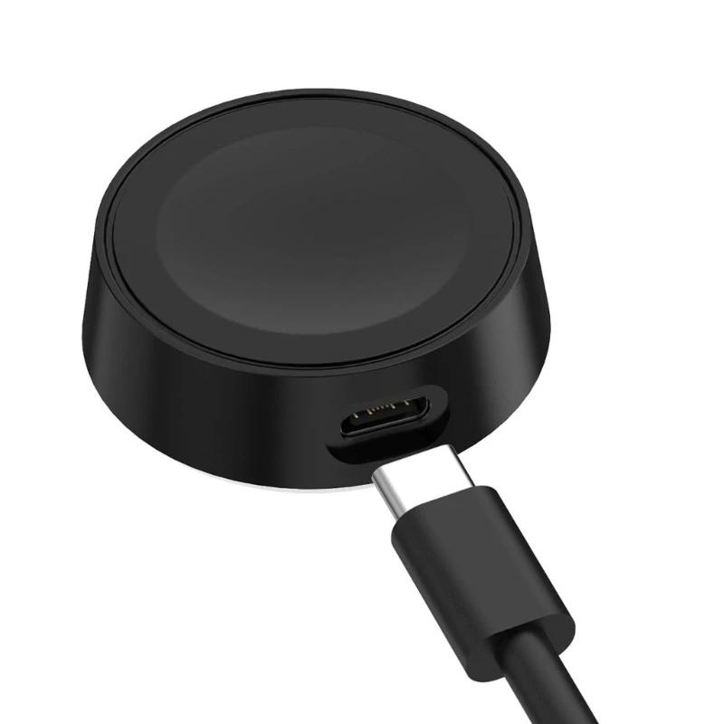 Nový přenosný pro Samsung Watch 7 Bezdrátová magnetická nabíječka Dock s portem Type C Nabíjení pro Galaxy Watch 7 6 5 4 3 Univerzální Ultra