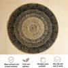 Boho Mandala Round Placemats Heat-Resistant Linen-Cotton Table Mats Washable Non-Slip Dining Decor