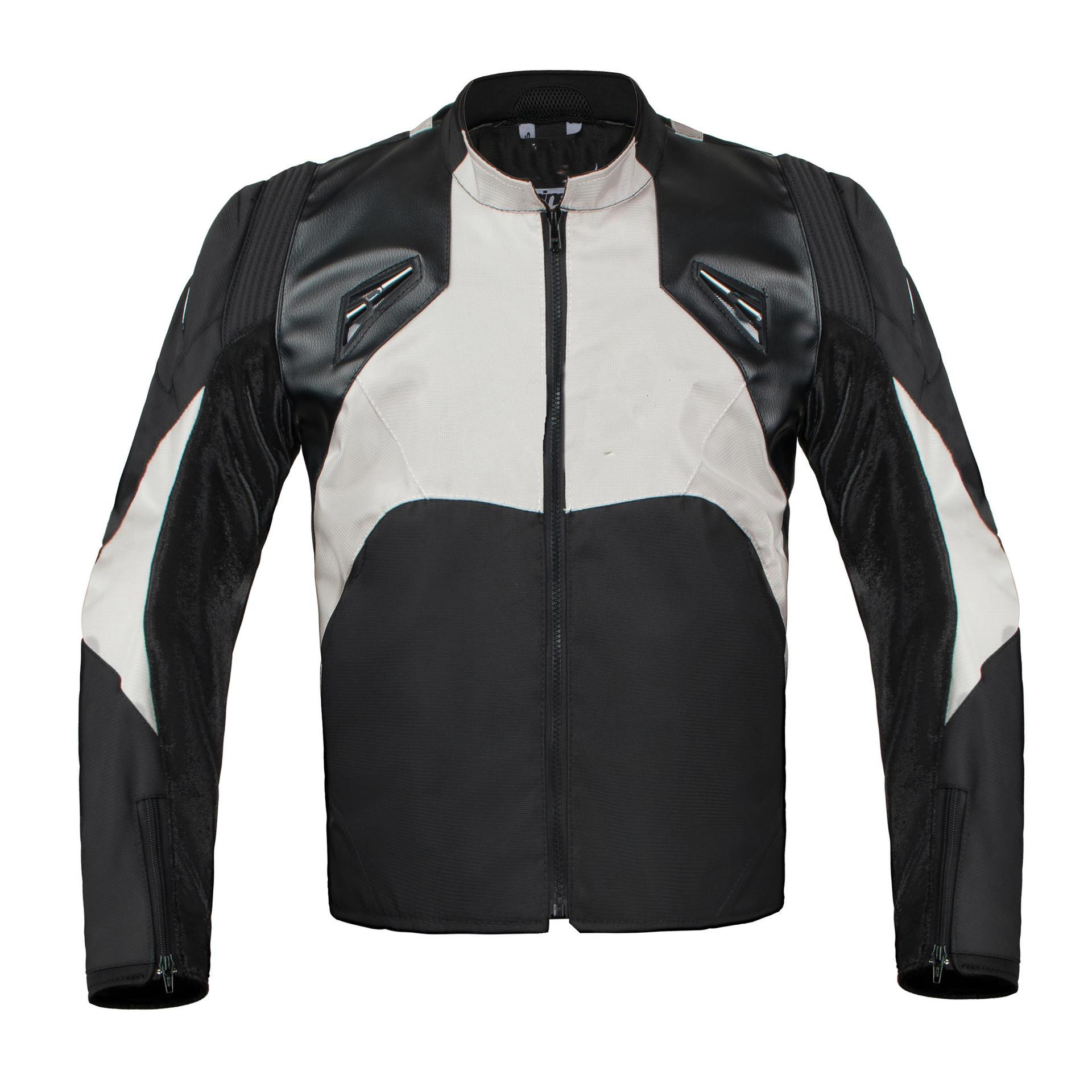 Motorcycle racing suit, cycling suit, knight racing protective suit, locomotive suit, men s four seasons windproof and warm, autumn and winter seasons S чёрный