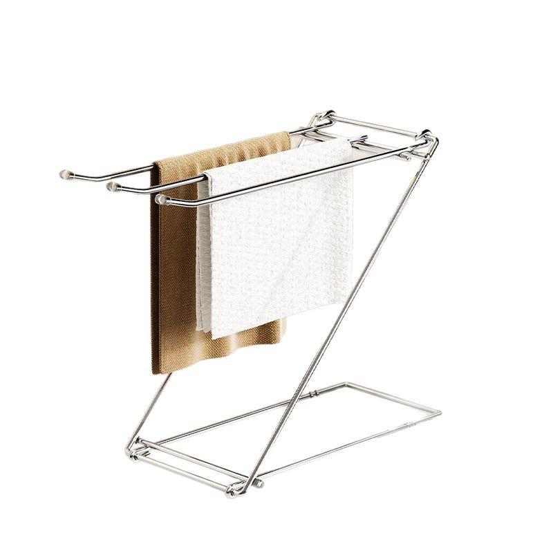 

HeMu Складная стойка для тряпок из нержавеющей стали, настольная сушилка для кухни, многофункциональная стойка для хранения щеток и стаканов