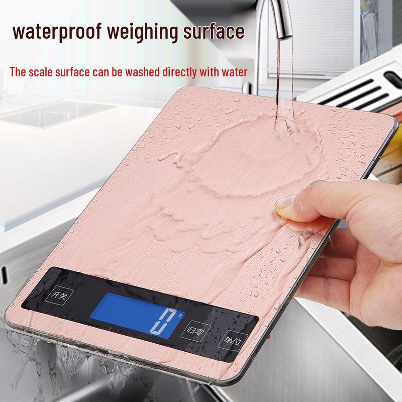DIHENG Waterproof Electronic Kitchen Scale 5kg/1g