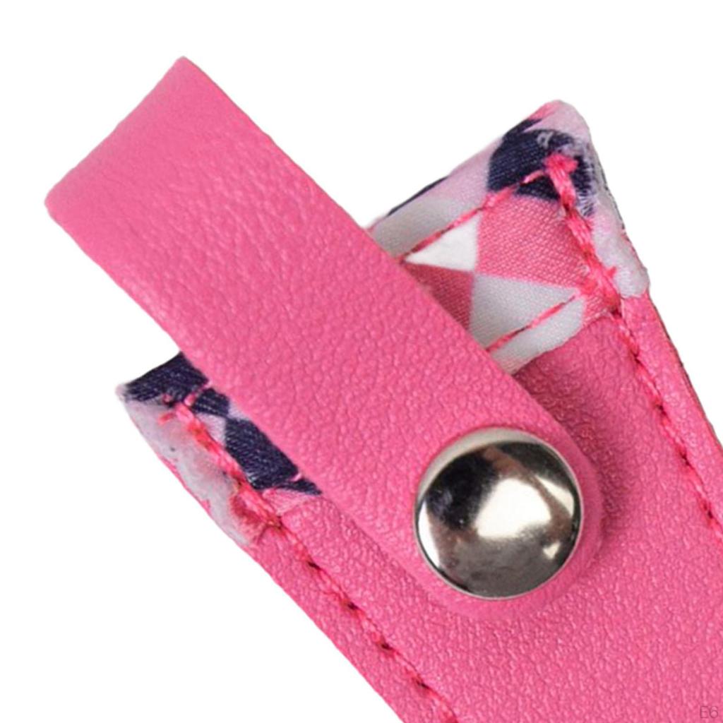 Bastelschere Etui Stickschere Aufbewahrung PU Leder Kompakt zum Basteln