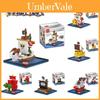 High-quality One Piece Pirate Boat Building Block Toy Mini Figure Collection Kid Gift
