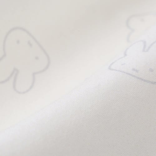 nishikawa [nishikawa] baby comforter set of 6, washable and usable, organic miffy, flower pattern, made in japan, beige, wf52302001 body: 95x120cm, 70