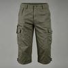 Heren Losse Casual Cargo Shorts Multi Pocket Knie Lengte Werkkleding Utility Shorts met Verstelbaar Trekkoord Zoom