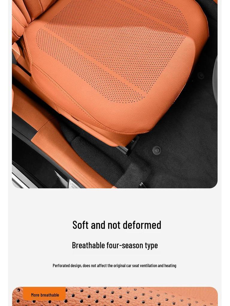 Full-Coverage Thin Seat Cushions for Tesla Cars