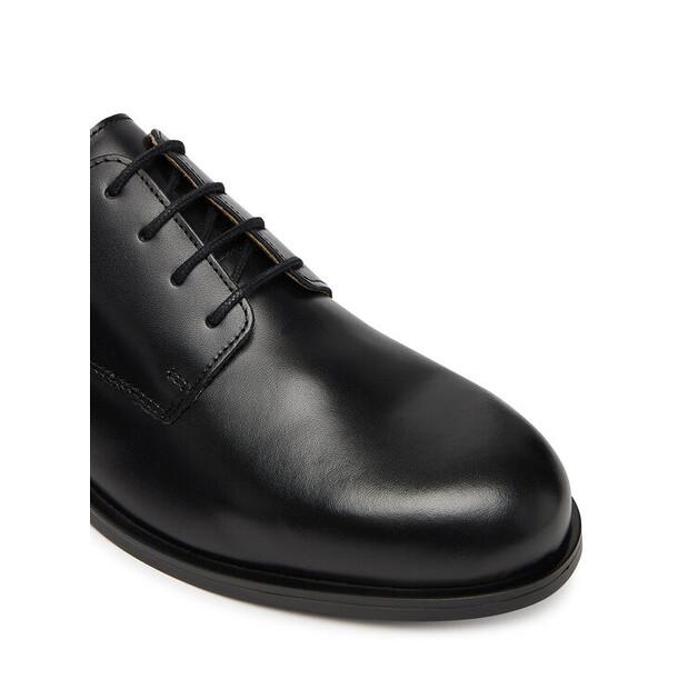 Ankle Boots Calvin Klein Ess Rubber Derby Lth HM0HM02056 Black