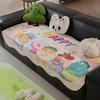 Plush Special-Shaped Sofa Cushion Autumn And Winter New Leather Sofa Seat Cushion Fixed Non-Slip Dopamine Cartoon Sofa Cover Cloth Towel