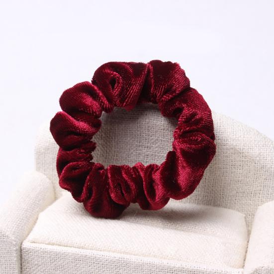 Velvet Cloth Elastic Hair Scrunchie Band Prsten Ženy Dívčí Copy Držák