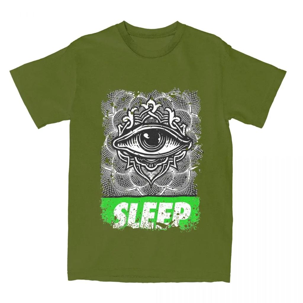 Men Women Sleep Band Shirt Apparel Stoner Doom Metal  Tops T-shirt Vintage Tees New Arrival