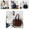 Stylish Urban Chic Tote Bag For Women Pu Leather Large Capacity Shoulder Bag