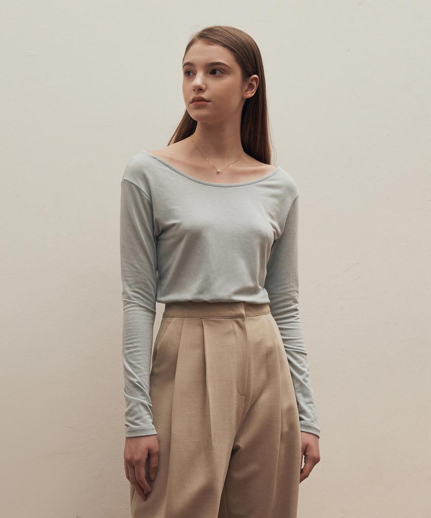 ADAUL Two-Way Soft T-Shirt - Mint