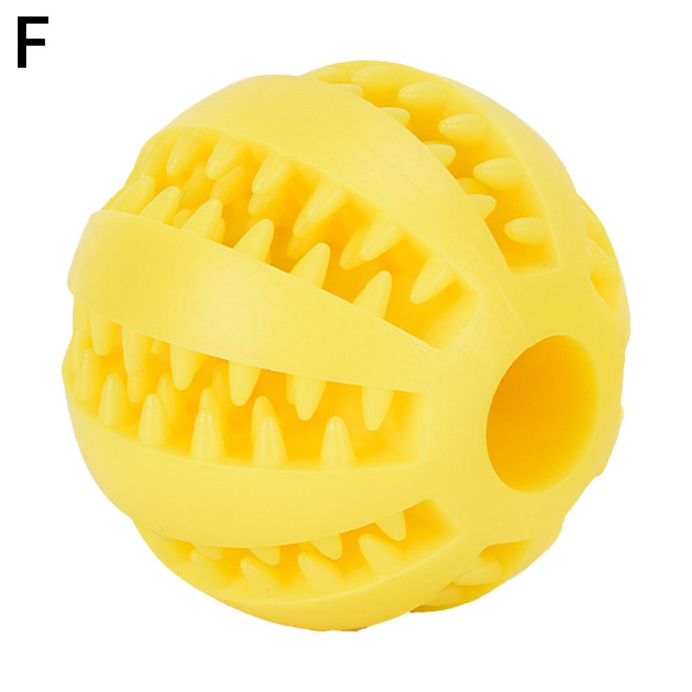 NEW Dog Ball Toys For Small Dogs Interactive Elasticity Puppy Chew Toy Tooth Cleaning Rubber Food Ball Toy Pet Stuff Accessories