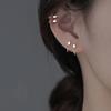 1 pár vynikajících náušnic Piercing Háček do ucha Kroužek na chrupavku ucha Trendy pecky