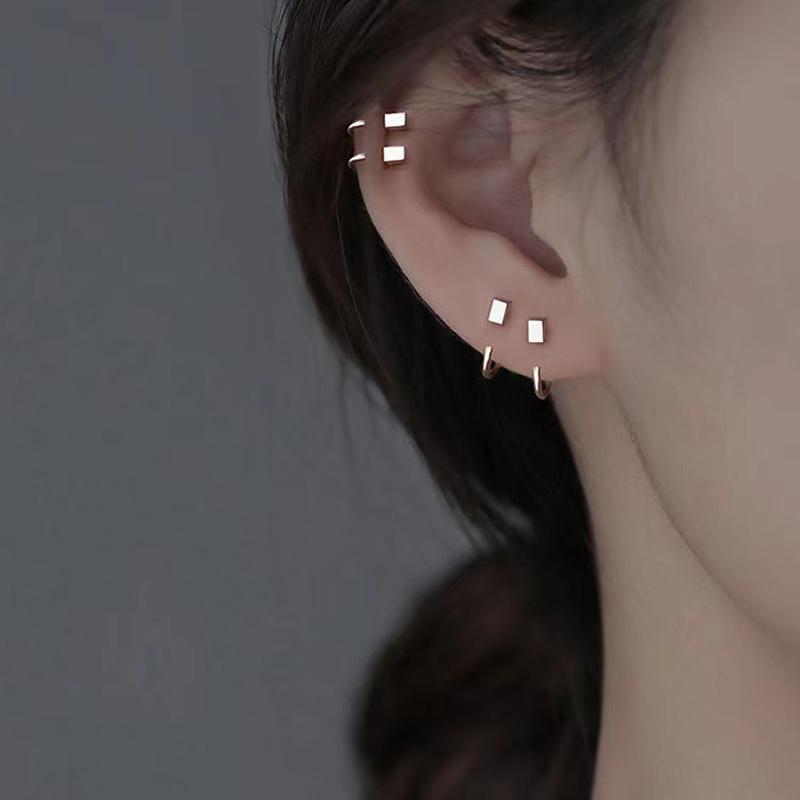 1 pár vynikajících náušnic Piercing Háček do ucha Kroužek na chrupavku ucha Trendy pecky