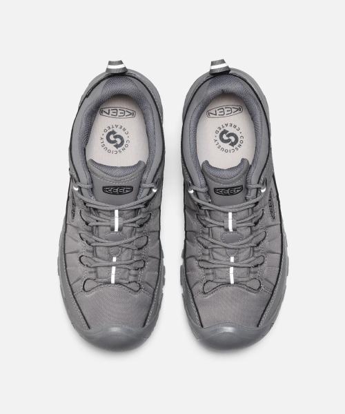 [KEEN] Targhee EXP Waterproof Men's Hiking Shoes Steel Grey [KNSO6E820G2]
