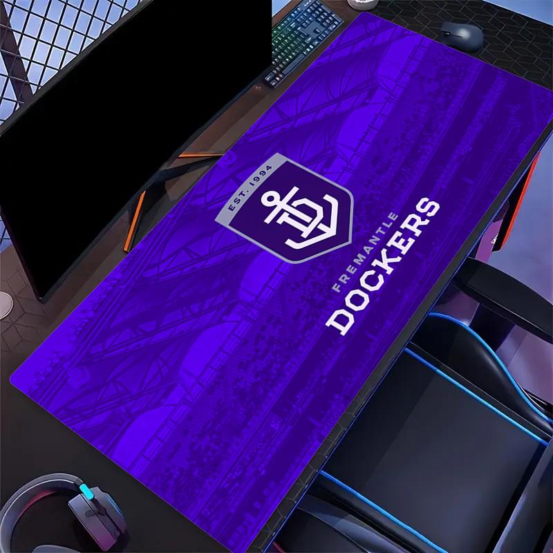 Fremantle Football Club Print Cushion Non-slip Laptop Tablet Big Mousepad XXL Mat Mini PC Playmat With Lock edge