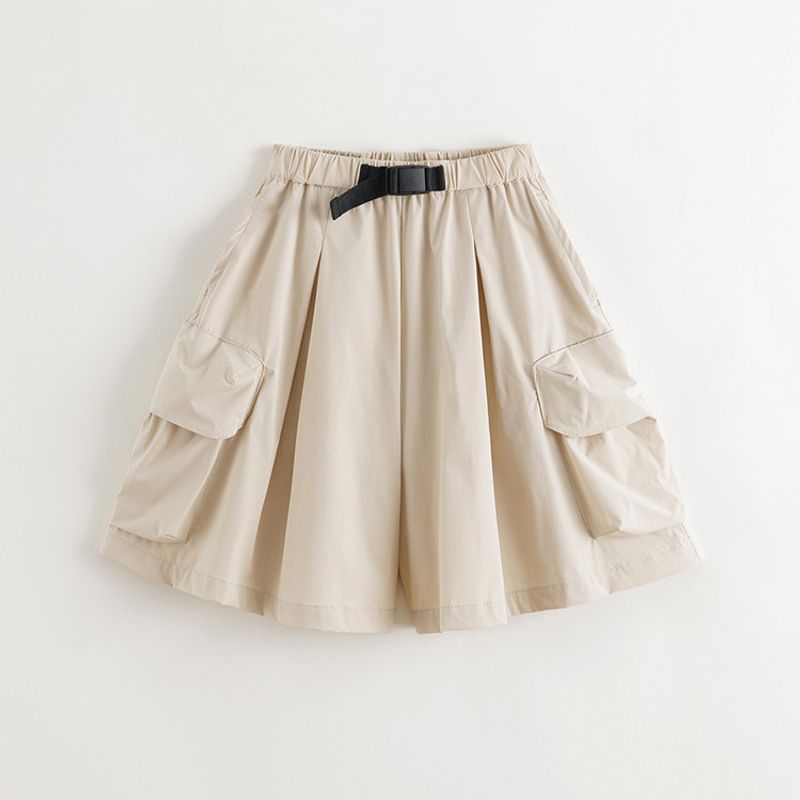 [Same Style as in Shopping Malls] Mark Jenny Girls  Mountain-Style Outdoor Workwear Quick-Drying Pants Children s Pants Spring and Summer 250039 Light Brown 150