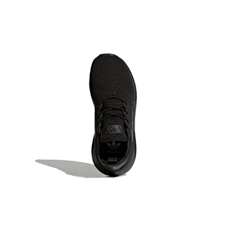 adidas Originals X_PLR Slip Resistant Shock Absorbers Low Top Kids Lifestyle Shoes Black Children Aged 3 7 Years Old Sneakers BY9886