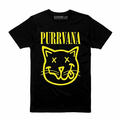 Purrvana - T-Shirt