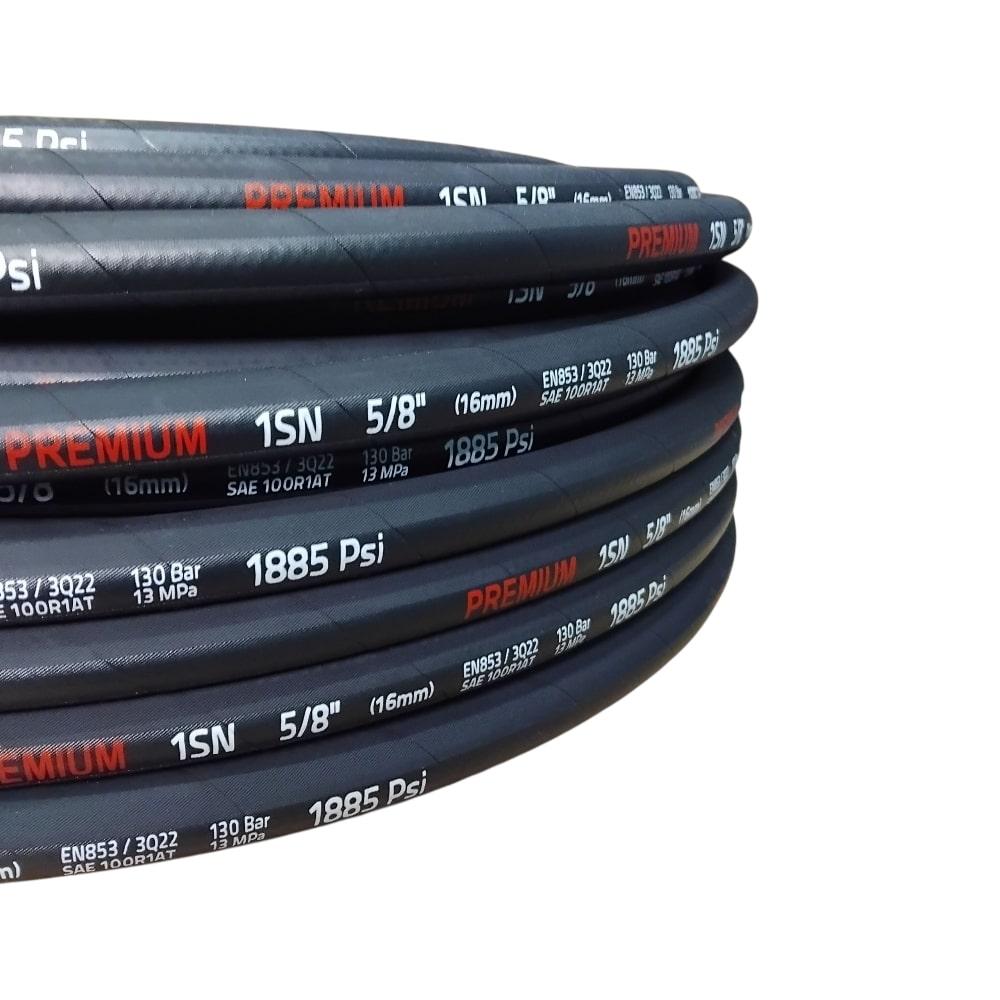 Premium Wąż Hydrauliczny Dn16 1Sn (5/8") 130 Bar