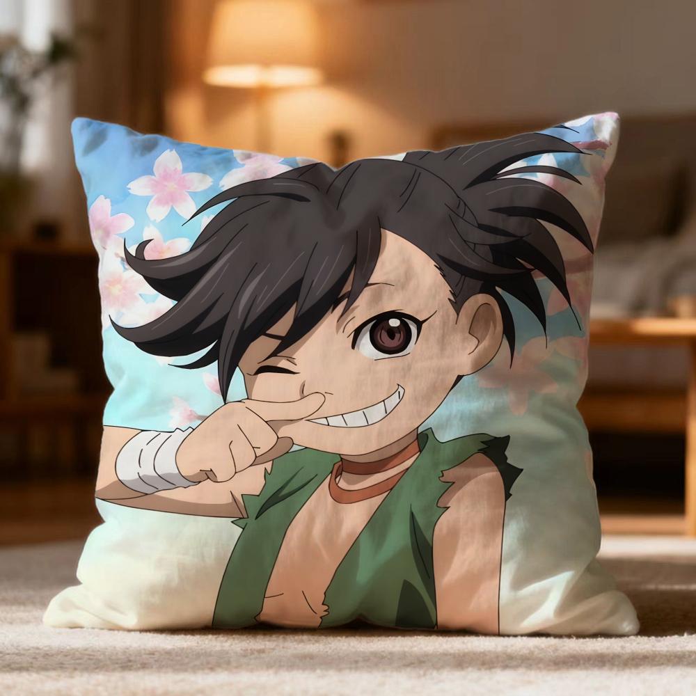 Fashion DDororoed Cushion Cover Soft Washable Pillow Case Multi-Scene for Couch Bed Travel Office Use