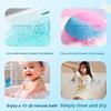 12Pcs Fizzy Bath Bombs with Surprise Toy Easy Rinse Non-Staining Gentle Sea Salt Bath Soak for Kids Fun Daily Bath Gift for Children