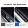 Car Door Sill Trunk Stickers For Peugeot 206  Anti Scratch Guard Film Rear Trunk Bumper Decor Styling Strip Auto Accessory