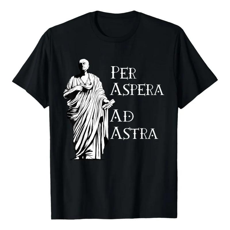 Camiseta Seneca - Per Aspera Ad Astra S разноцветный