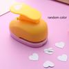 Random Color Heart Punch 9/16/25mm DIY Craft Hole Puncher for Scrapbooking Punches Maker Kids Scrapbook Paper Cutter Embossing.
