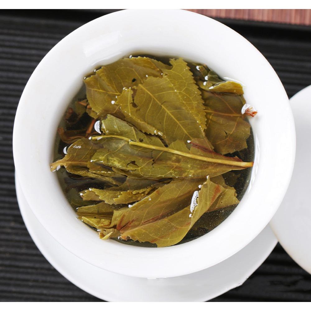 Pu'er Raw Tea Brick 250g Xigui Golden Leaf Herbal Energy Tea for Adults