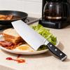 7.3 Inch Chinese Chef Knife 10Cr15MoV Stainless Steel Blade Wood Handle Cleaver Meat Slicing Vegetables Kitchen Knife Messer