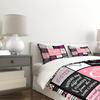 My Sister Is Pretty Awesome Quote Duvet Case Pillowcase Bedding Set Twin Full Queen King Size for Kids Boy Girl Bedroom Decor