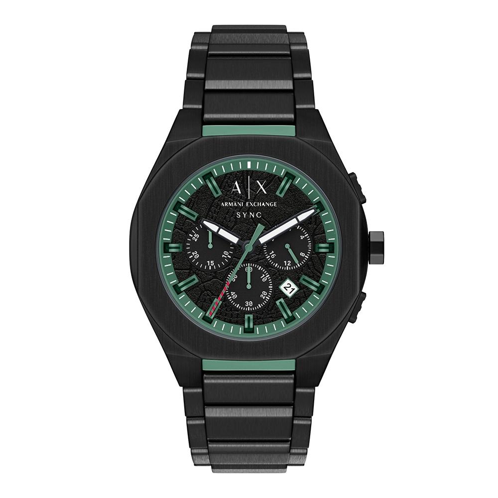 Armani Exchange Sync Chronograph Men S Metal Watch Ax4294 AX4294