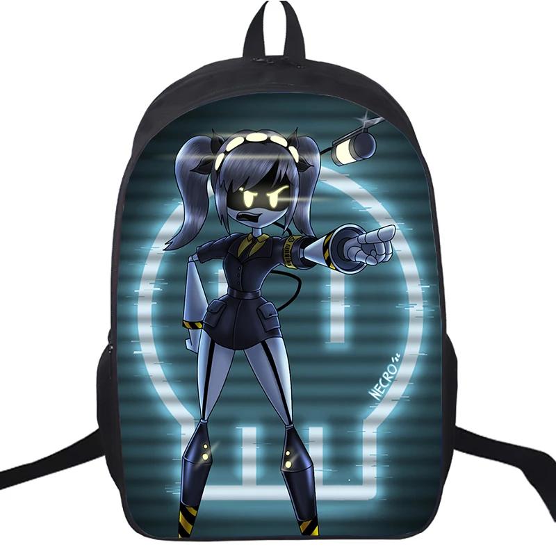 NEW Cartoon Murder Drones Backpack School Bag Boys Girls Daily Backpack Large Zipper Backpack Students Anime Book Bags Best Gift