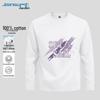 Jeanswest Men's Cotton Long-Sleeve T-Shirt