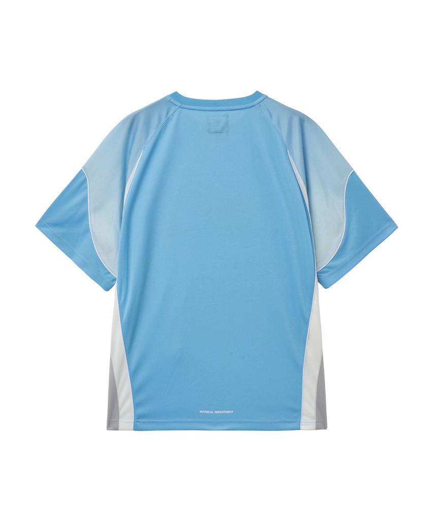 PHYPS MOTORCYCLE Mesh Speed Track Short Sleeve Light Blue