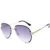 Fashion Vintage Rimless Sun Glasses Women Luxury Ladies Sunglasses Shades UV Protection Stylish Oculos Feminino Gafas