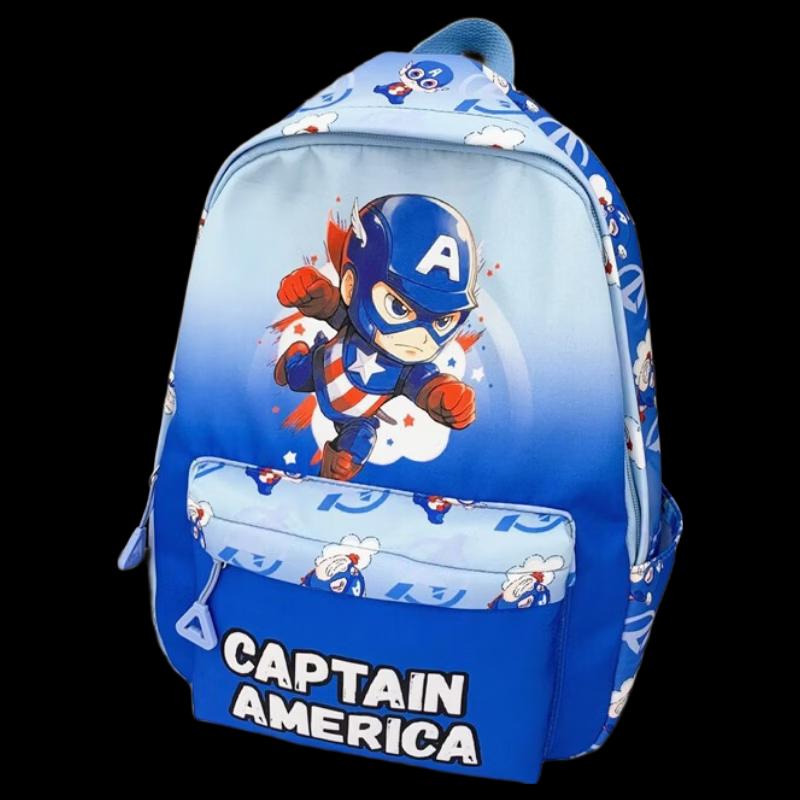 Cartoon Anime Print Kids Backpack